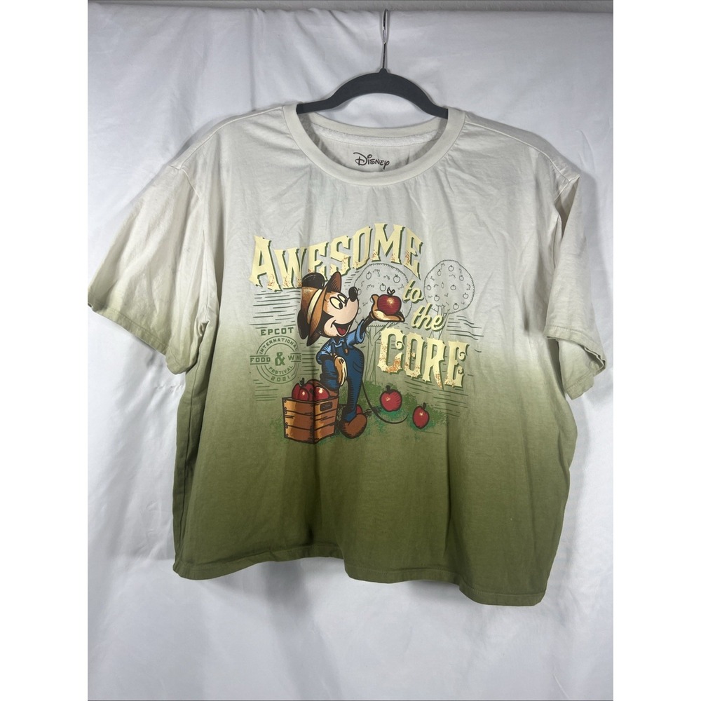Disney Epcot‎ Food and Wine Festival 2021 Mickey Crop Top Shirt by Her Universe